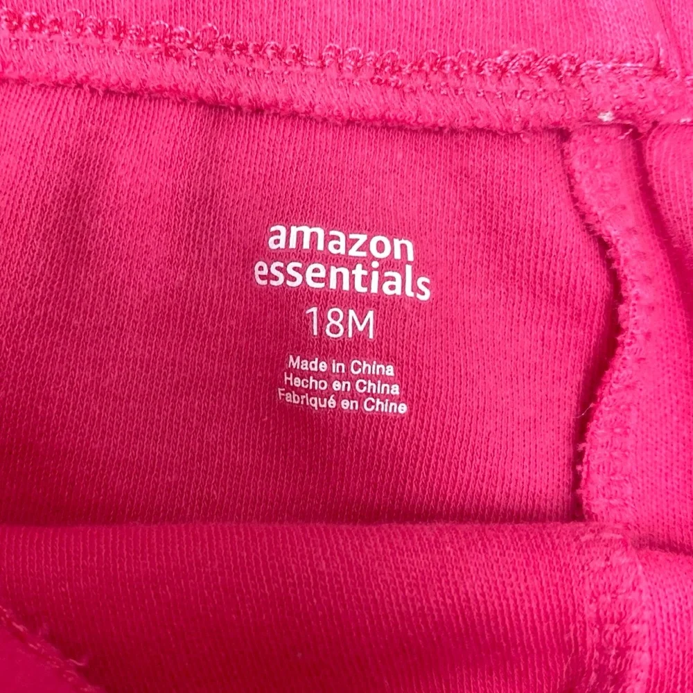 Amazon Essentials Hot Pink Bloomer Shorts – Size 18 Months